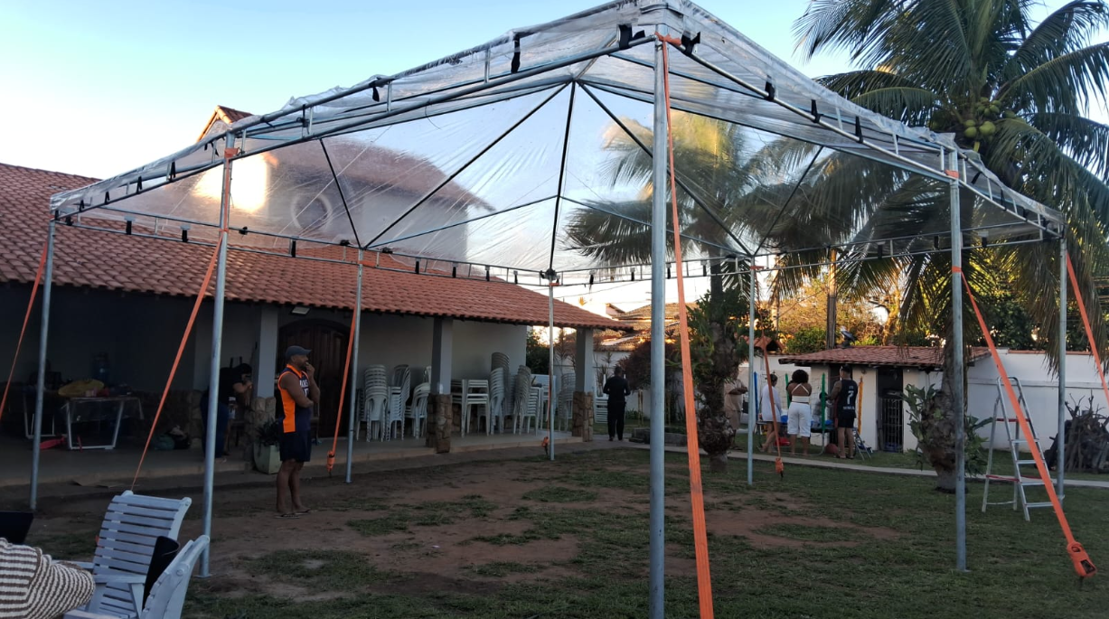 Tenda Piramidal Cristal 8x8